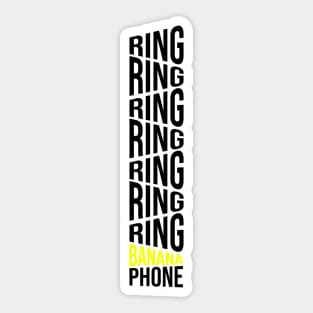 Banana Phone Meme Sticker